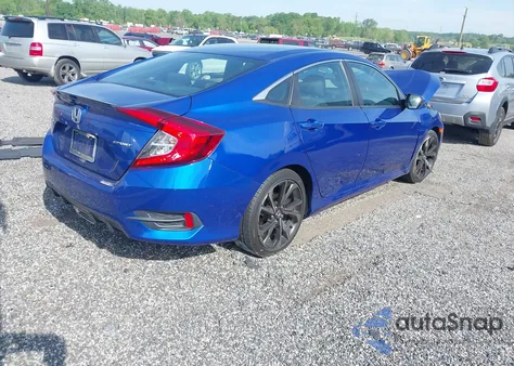 2021 Honda Civic Sport from USA, damaged, VIN 2HGFC2F87MH525814